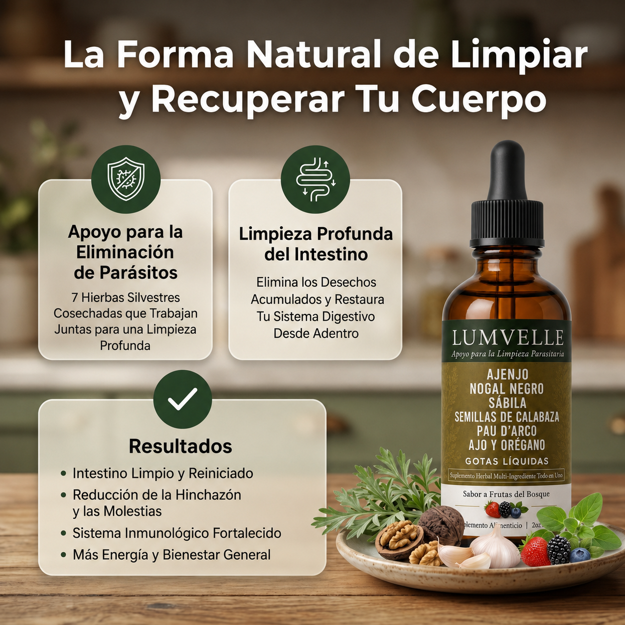 Dúo Limpieza Profunda: Gotas de Ajenjo + Ácido Fúlvico GRATIS
