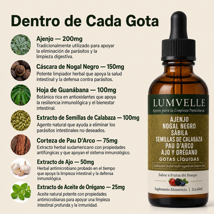 Dúo Limpieza Profunda: Gotas de Ajenjo + Ácido Fúlvico GRATIS