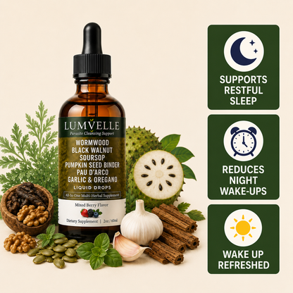 LUMVELLE™ Wild-Harvested Wormwood Drops | Better Sleep & Recovery Support