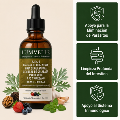 Gotas herbales de ajenjo de recolección silvestre
