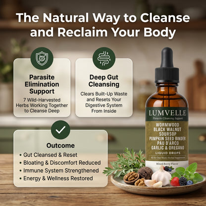 Deep Cleanse Duo: Wormwood Drops + FREE Fulvic Acid Drops