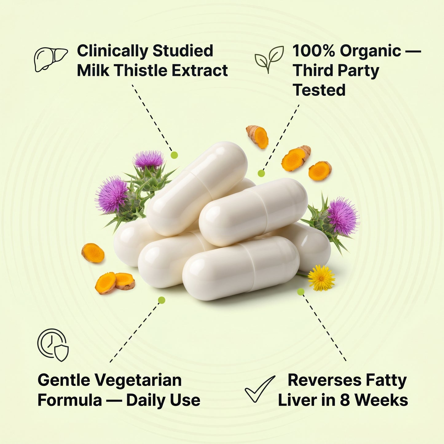 LUMVELLE™ Milk Thistle Liver Capsules