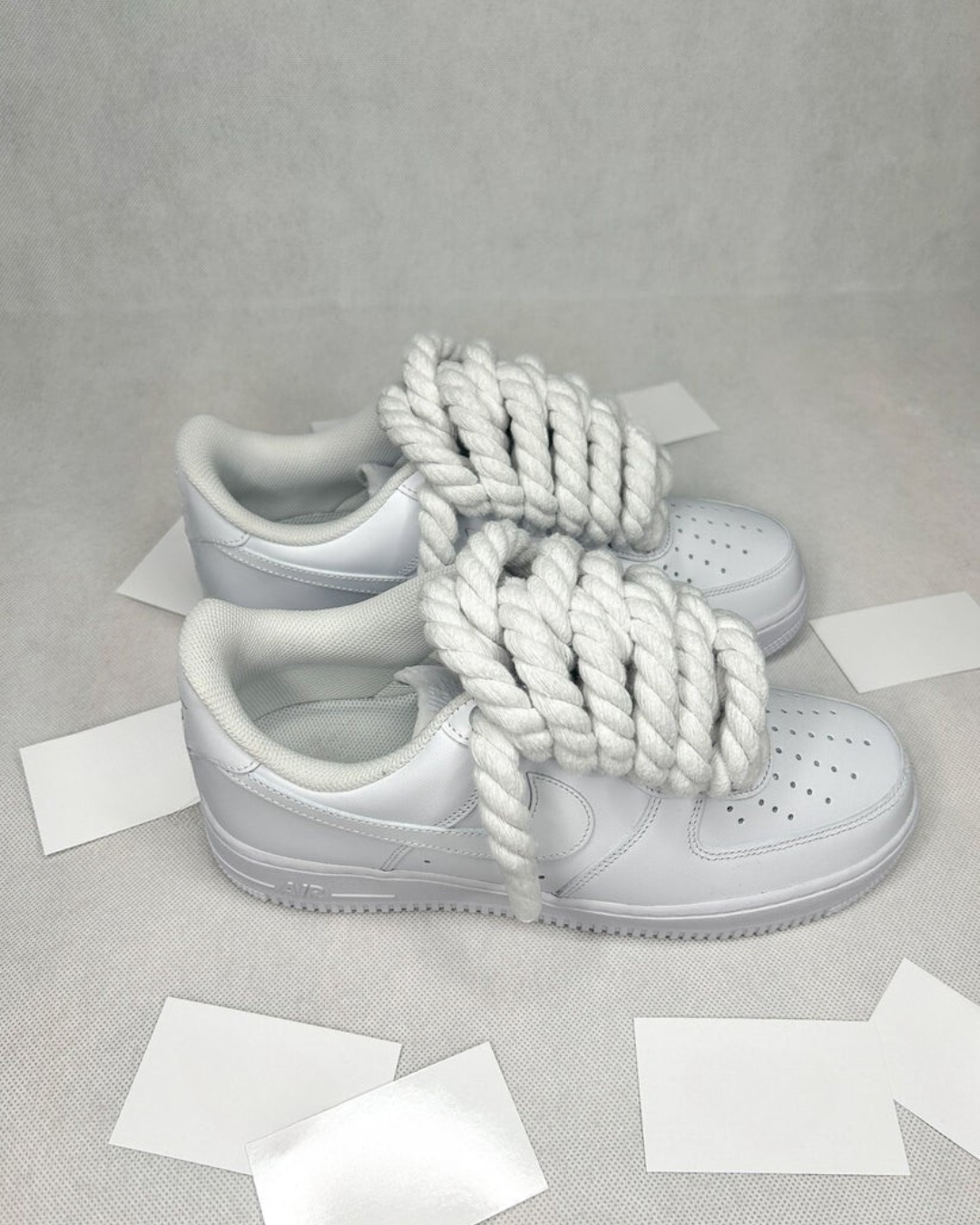 AF1 Rope Laces White