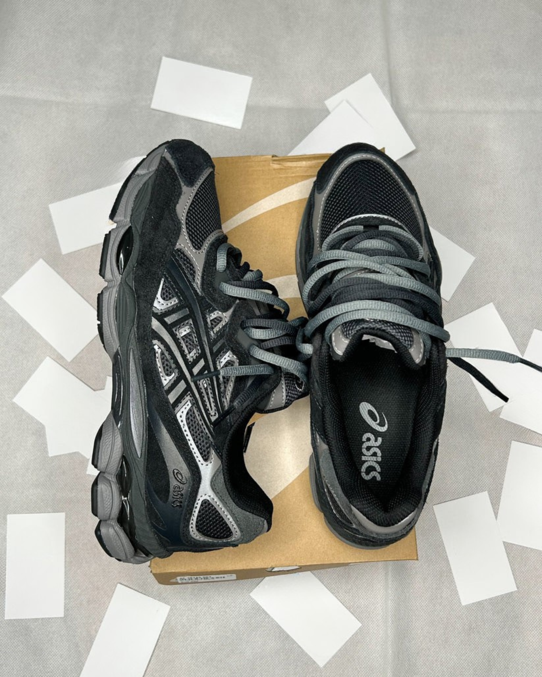 ASICS GEL BLACK/GREY