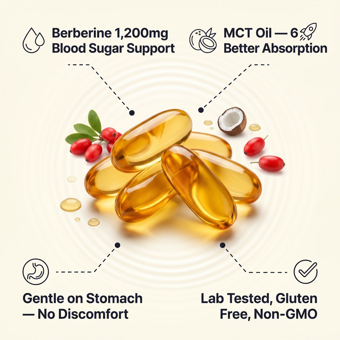 Lumvelle Berberine + MCT Oil