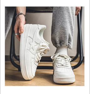 ‘‘Y2000 STARS“ TRIPLE WHITE SNEAKER