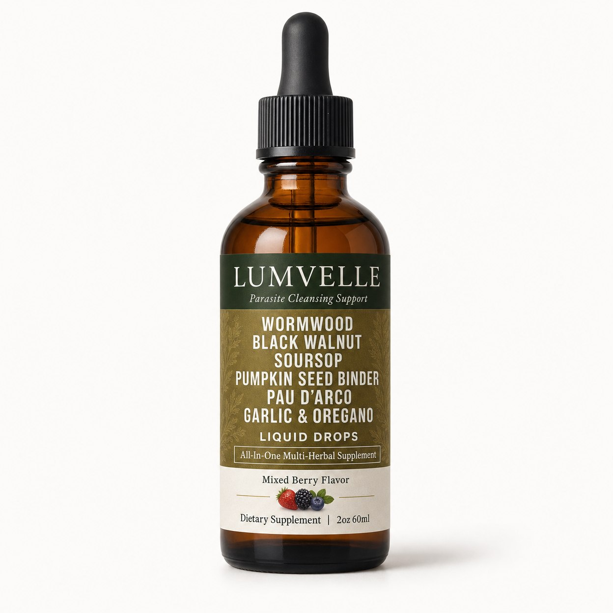 Deep Cleanse Duo: Wormwood Drops + FREE Fulvic Acid Drops