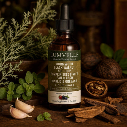 Deep Cleanse Duo: Wormwood Drops + FREE Fulvic Acid Drops